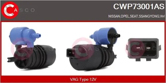 Моторчик омывателя CWP73001AS Casco