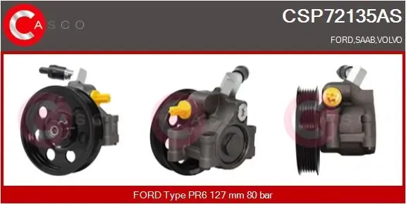 Насос ГУР CSP72135AS Casco