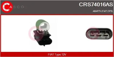 Резистор моторчика вентилятора кондиционера CASCO CRS74016AS