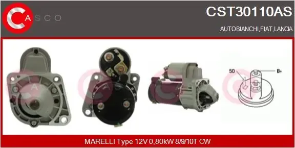 Стартер CST30110AS Casco