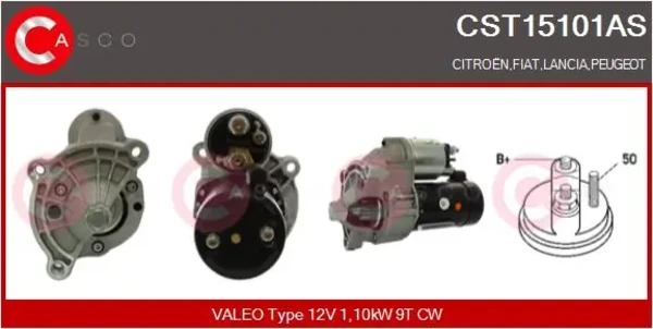 Стартер CST15101AS Casco