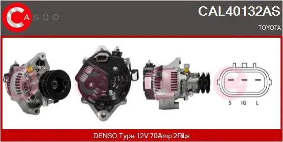 Генератор CAL40132AS Casco