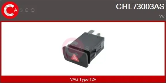Кнопка аварийки CHL73003AS Casco
