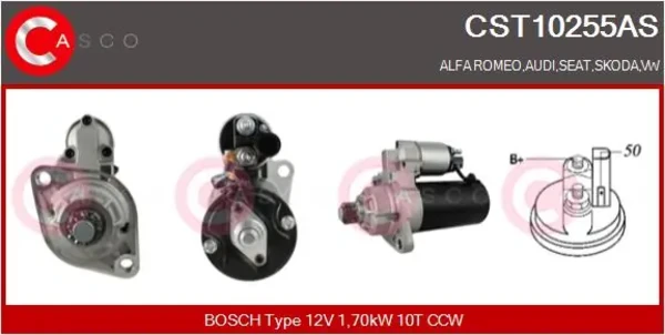 Стартер CST10255AS Casco