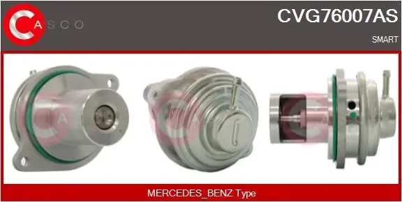 Клапан ЕГР CVG76007AS Casco