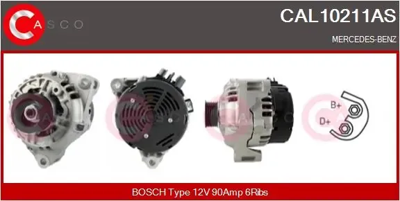 Генератор CAL10211AS Casco