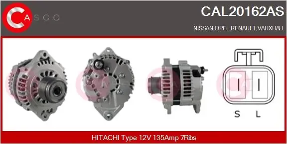 Генератор CAL20162AS Casco