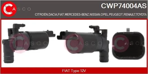 Моторчик омывателя CWP74004AS Casco
