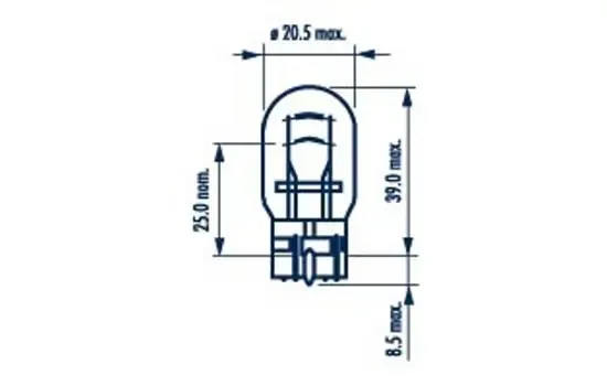 Лампочка W215W12V Magneti Marelli
