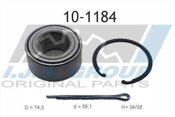 Подшипник ступицы 101184 IJS Group