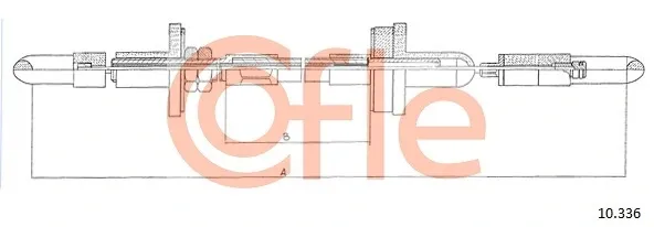 Трос сцепления 29721026S Formpart/Otoform