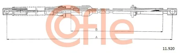 Трос газа AD130362 Adriauto