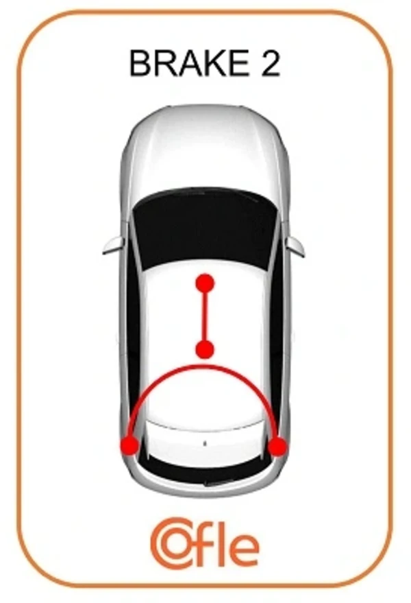  Задний трос ручника Fiat Croma 2