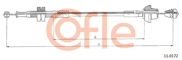 Трос газа Ford Orion III
