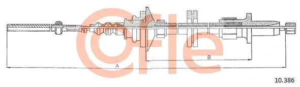 Трос сцепления Volvo 440 K