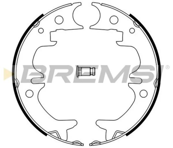Колодки ручника GF0968 Bremsi