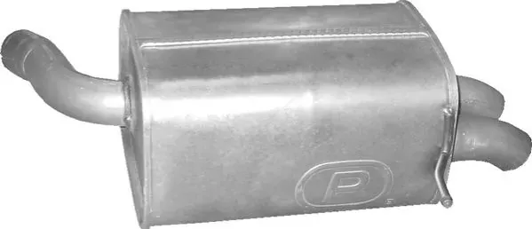 Глушитель, центральная и задняя часть 3106 Polmostrow
