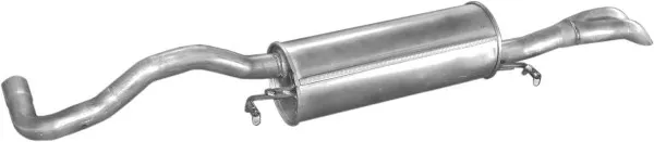 Глушитель задний 0123 Polmostrow