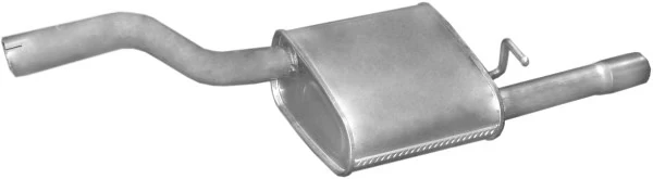 Глушитель задний 08654 Polmostrow