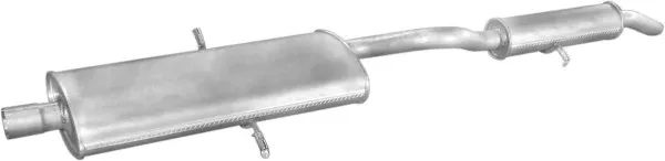 Глушитель задний 4505 Polmostrow