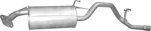 Глушитель задний 0908 Polmostrow