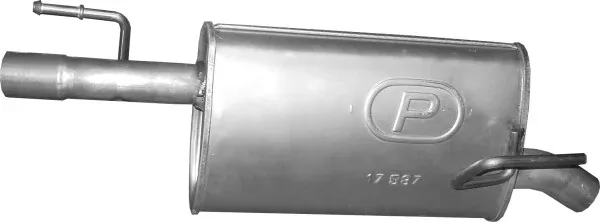 Глушитель задний 17587 Polmostrow