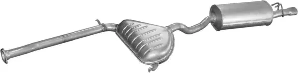 Глушитель задний 1649 Polmostrow