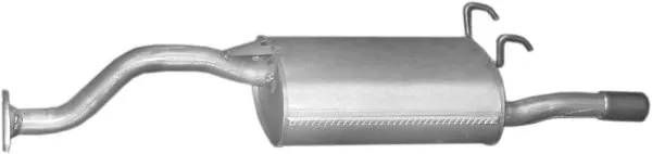 Глушитель задний 0984 Polmostrow