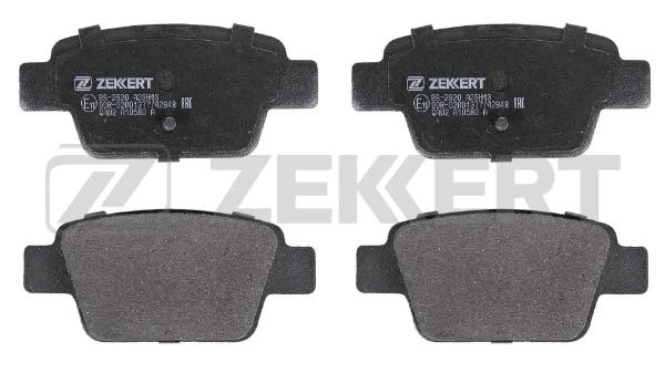 Задние тормозные колодки BS2920 Zekkert