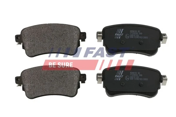 Колодки тормозные задние дисковые FAST FT29556