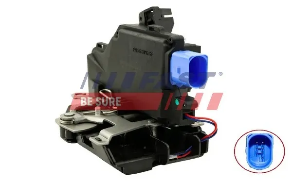 Замок задней правой двери  Фольксваген Туран II