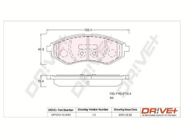 Тормозные колодки Chevrolet Aveo