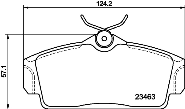 Тормозные колодки Nissan Almera