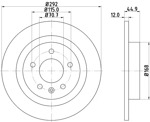 Тормозные диски ND6078K Nisshinbo