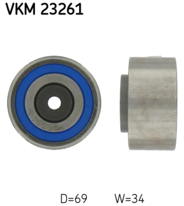 Паразитный ролик ГРМ VKM23261 SKF