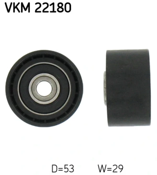 Паразитный ролик ГРМ VKM22180 SKF