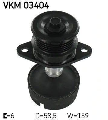 Шкив генератора VKM03404 SKF