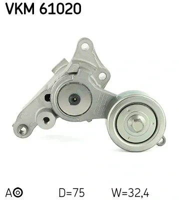 Натяжной ролик VKM61020 SKF