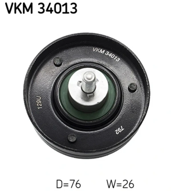 Натяжной ролик VKM34013 SKF