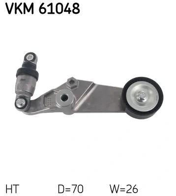 Натяжитель приводного ремня VKM61048 SKF