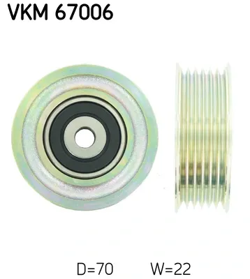 Паразитный ролик VKM67006 SKF
