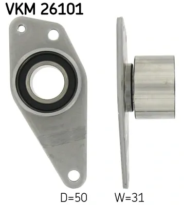 Паразитный ролик ГРМ VKM26101 SKF