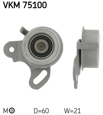 Ролик ГРМ VKM75100 SKF