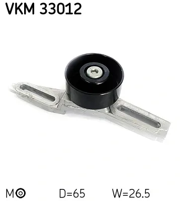 Ролик натяжителя приводного ремня SKF VKM33012