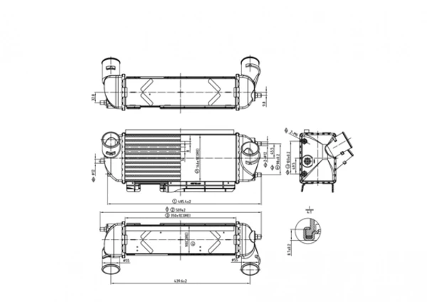  Интеркулер Hyundai Tucson 2