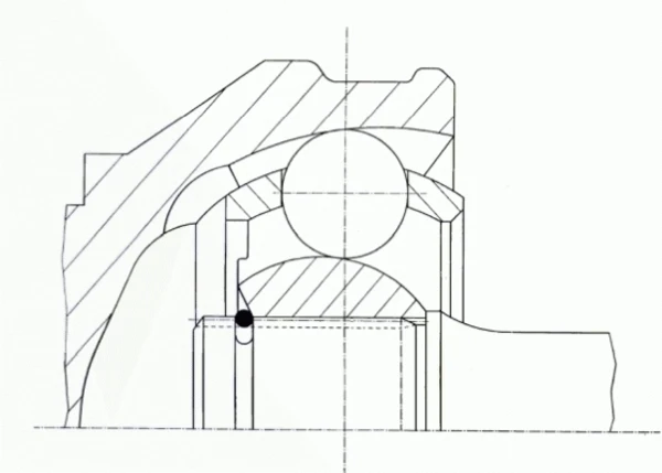 ШРУС наружный передний 303605 Loebro