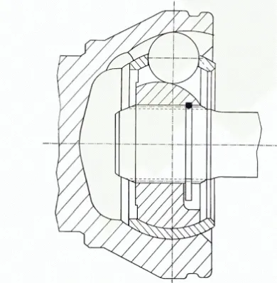 ШРУС наружный передний 303427 Loebro