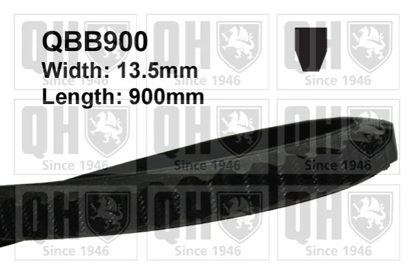 Ремень генератора QBB900 QUINTON HAZELL