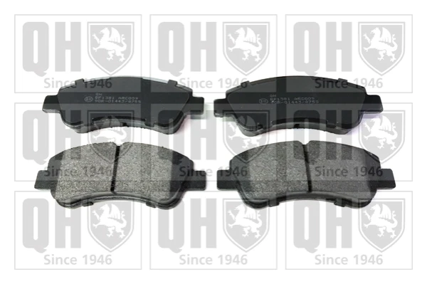 Передние тормозные колодки BP1381 QUINTON HAZELL