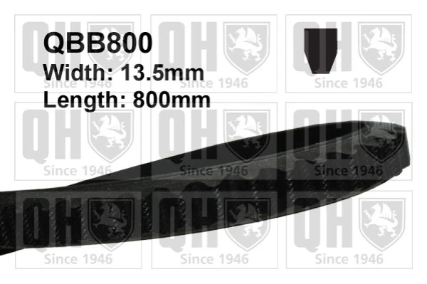 Ремень генератора QBB800 QUINTON HAZELL
